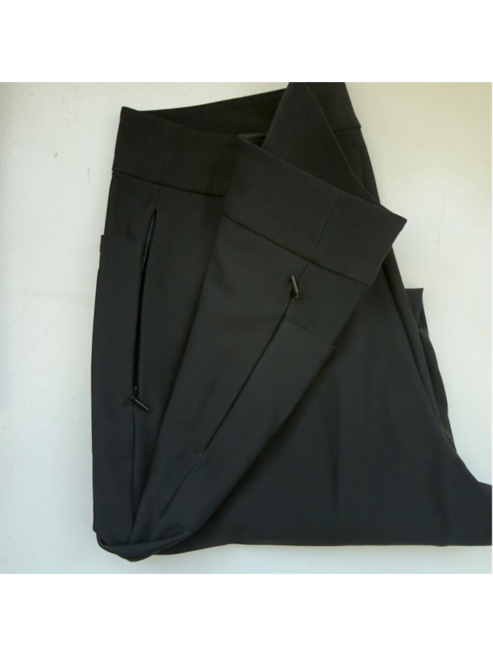 Women's Athleta Stellar Skinny Trousers Black Size 10 - Picture 7 of 8